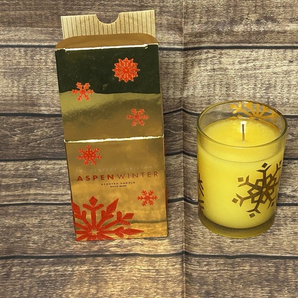 White Barn Bath and Body Works Aspen Winter  Single Wick Candle 9.5 oz NIB - Picture 2 of 5